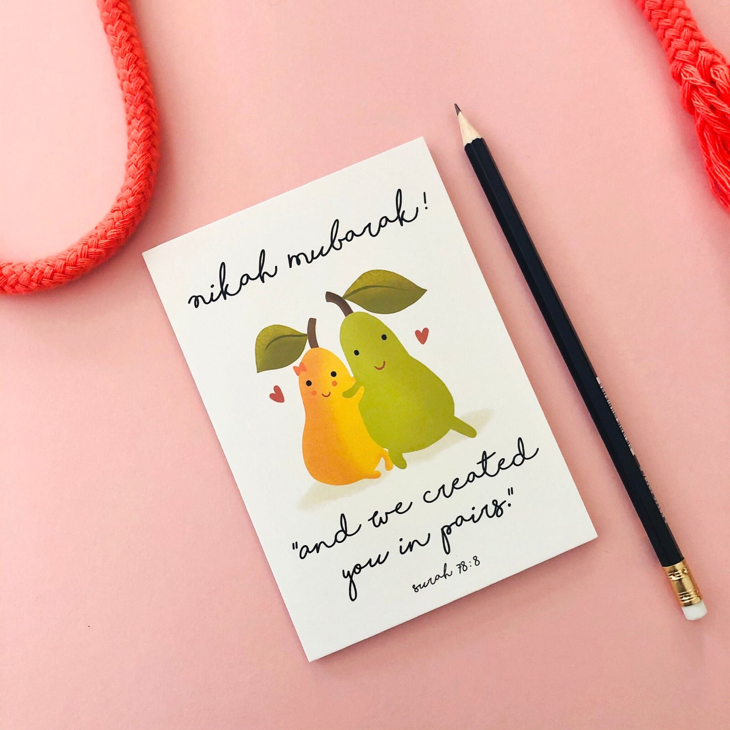 Nikah Card - Pears